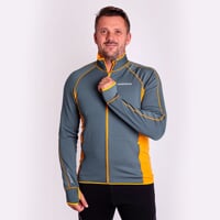 TOREZ mens sports full zip jacket china blue/curry