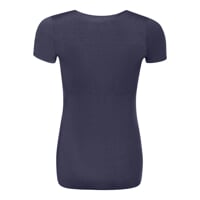 TR TIPICA women's fully bonded sports t-shirt black melange