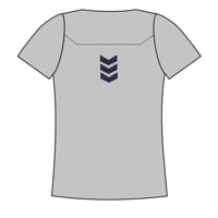 TR TIPICA women's fully bonded sports t-shirt grey melange