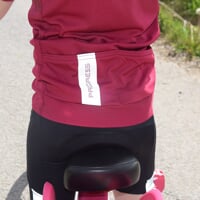 TRAFFICO children's cycling jersey wine red
