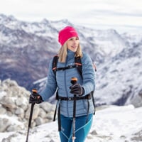 TS BNE  sports beanie fuchsia