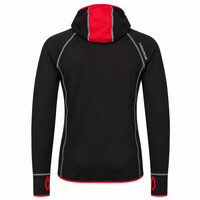 TS TOREZ HOODY mens sports full zip jacket black/red