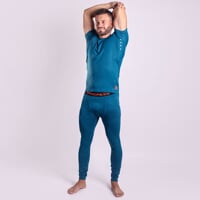 TX SDN men's functional tights petroleum