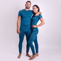 TX SDN men's functional tights petroleum