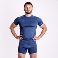 TX SKN men's functional boxer short dk.blue