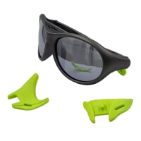 VERTICAL MRR BLK-GRN glacier sunglasses black/lime