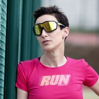 VORTEX GLD-R BLK sports glasses shiny black