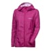 VALEDA full-zip hooded jacket raspberry red